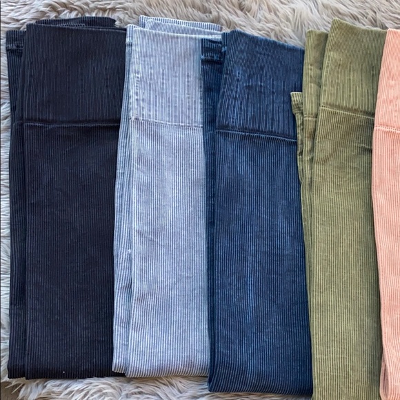 NEW😙ARRIVEL 👏🏻L.E.L.E dune X and flex ribbed high waisted Brazilian legging - Picture 10 of 16